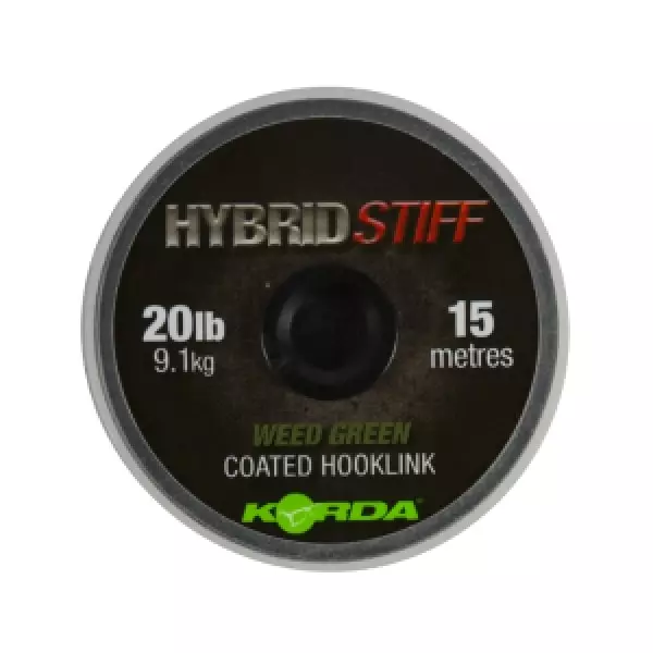 Visspullen Korda Hybrid Stiff Coated Braid 1 Visspullen Korda Hybrid Stiff Coated Braid