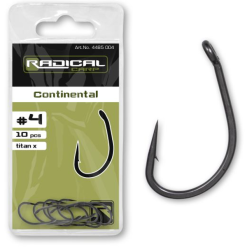 Visspullen Radical Continental Titan X, 10 Stuks!