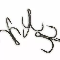 Visspullen Fox Rage Predator Powerpoint X-Strong Trebles Semi-Barbed (8 Stuks)