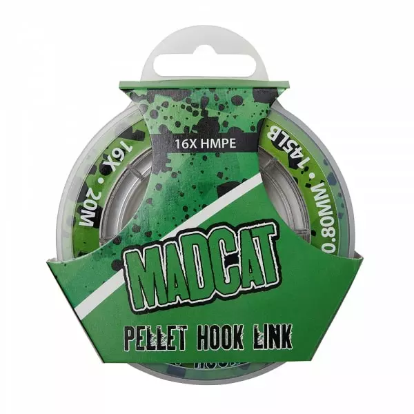 Visspullen Madcat Pellet Hook Link 16X (20m) 1 Visspullen Madcat Pellet Hook Link 16X (20m)