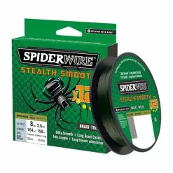 Vislijn Spiderwire Stealth Smooth 12 Braid Moss Green 150m (3 Reviews)