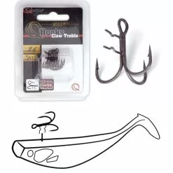 Visspullen Quantum Claw Treble Hooks (2 Reviews) -Hengel Winkel d35f89bee6dd1f58