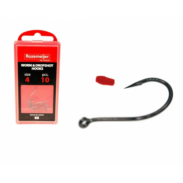 Visspullen Rozemeijer Worm & Dropshot Hooks (10pcs) 1 Visspullen Rozemeijer Worm & Dropshot Hooks (10pcs)