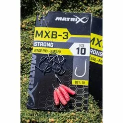 Visspullen Matrix MXB-3 Barbed Spade End Black Nickel (10st) -Hengel Winkel f408facd2ec45378